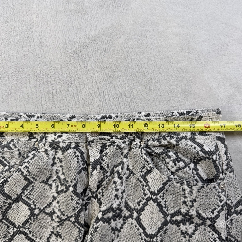 Disclosure Wide Leg Snake Print Jeans Size 14W - Picture 6 of 9